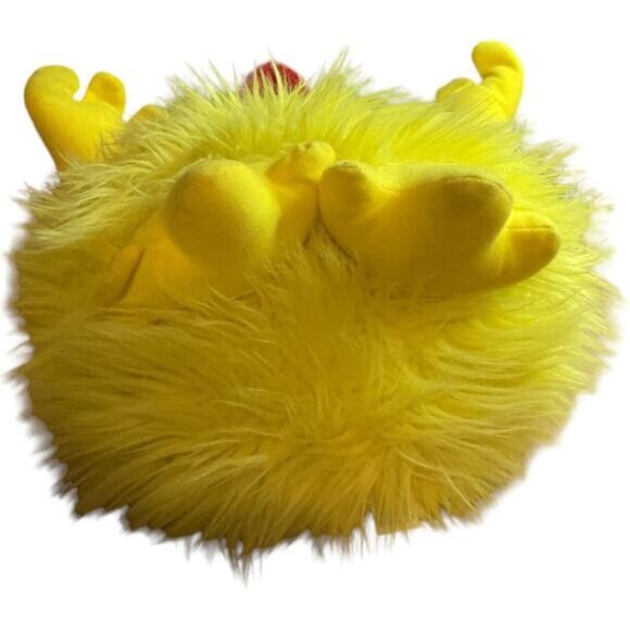 Yanjee Furbles Monster Green Red Hand Puppet Monster Plush Stuffed Animal Toy - Picture 6 of 9